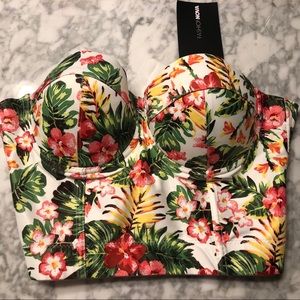 Fashion Nova bustier top (Small)